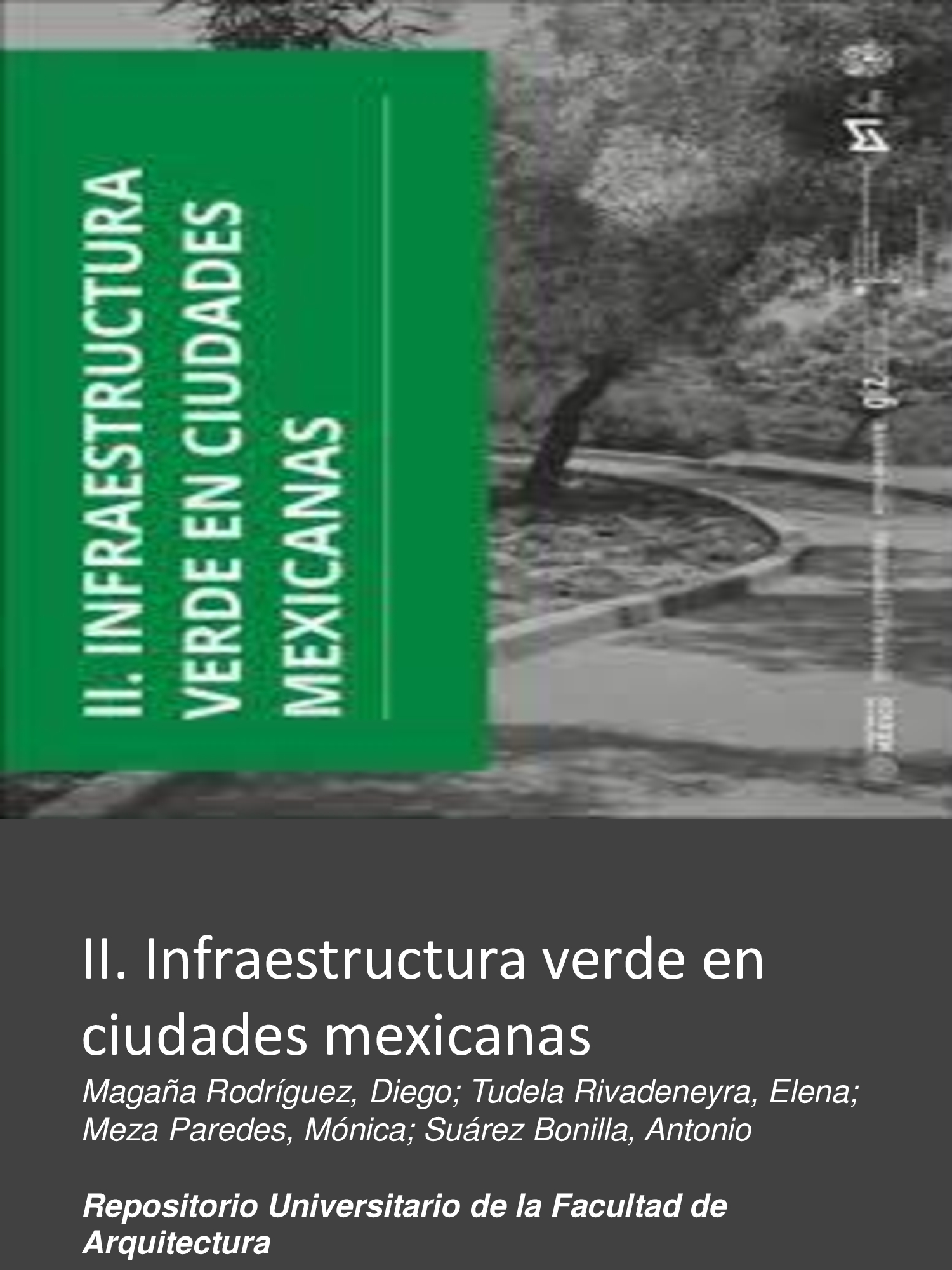 Infraestructura verde en ciudades mexicanas